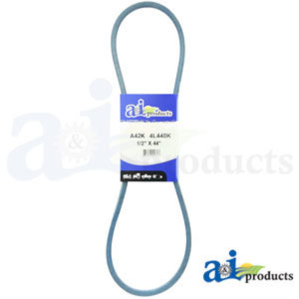 A & I Products Aramid Blue V-Belt (1/2" X 44" ) 20.5" x1" x0.5" A-A42K